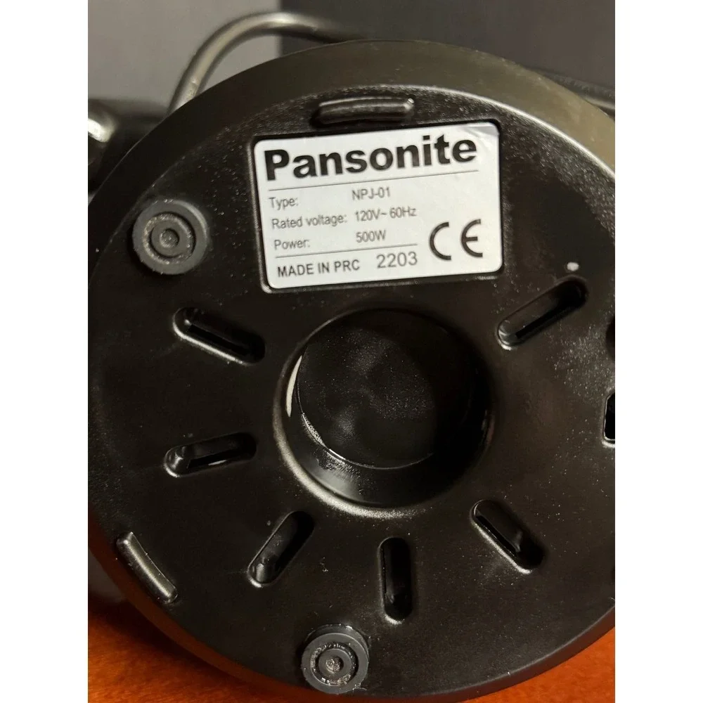 Pansonite NPJ-01 Electric Milk Frother Steamer Stainless Steel 4-in-1 500W